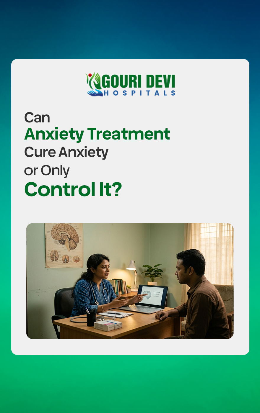 Can Anxiety Treatment Cure Anxiety or Only Control It?