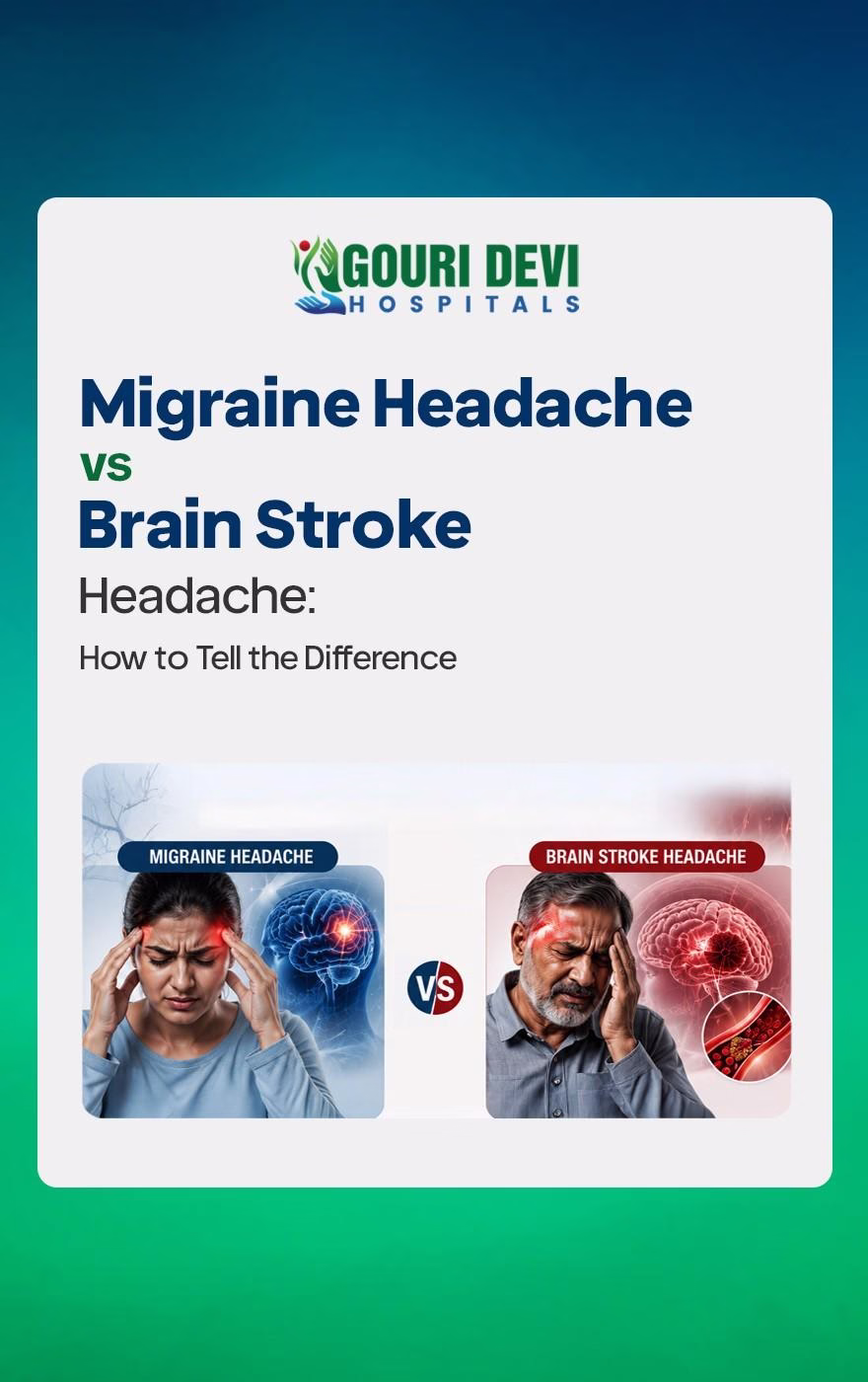 Migraine Headache vs Brain Stroke Headache